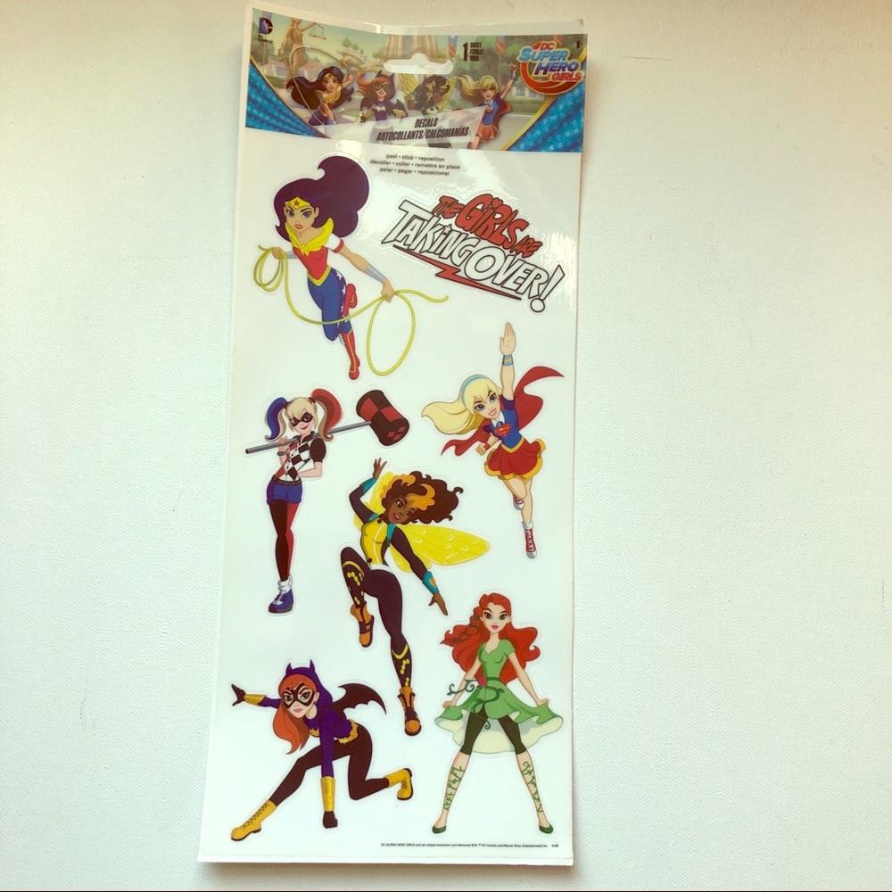 *5/$20* New DC Comics Super Hero Girls Decals